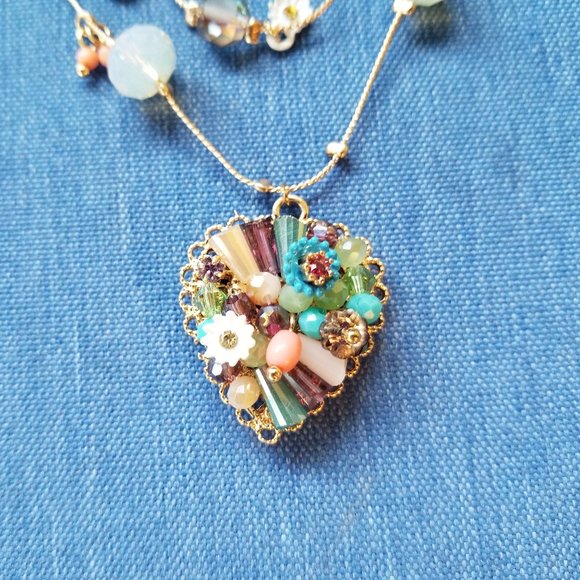 Betsey Johnson Tri-Necklace - NWT - Picture 10 of 16